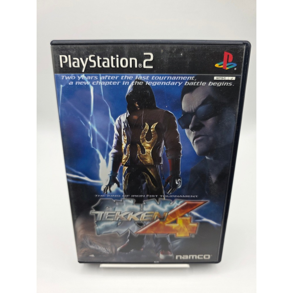 Tekken 4 Sony PlayStation 2 PS2 Namco NTSC-J Japan Import Fighting Game